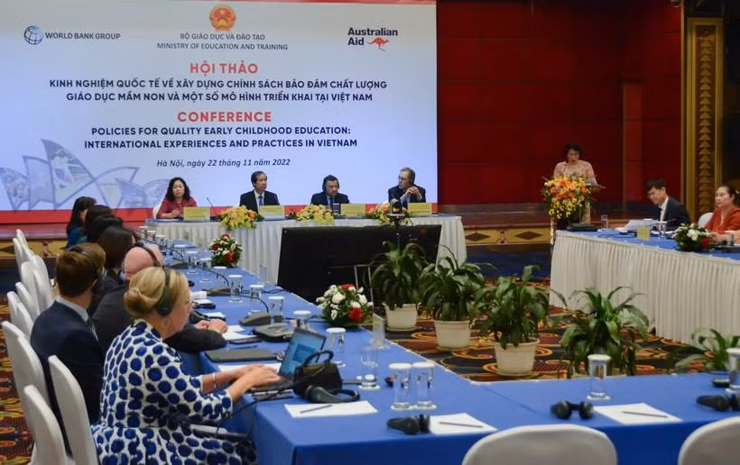 Hội thảo kinh nghiệm quốc tế về xây dựng chính sách bảo đảm chất lượng giáo dục mầm non và một số mô hình triển khai tại Việt Nam.