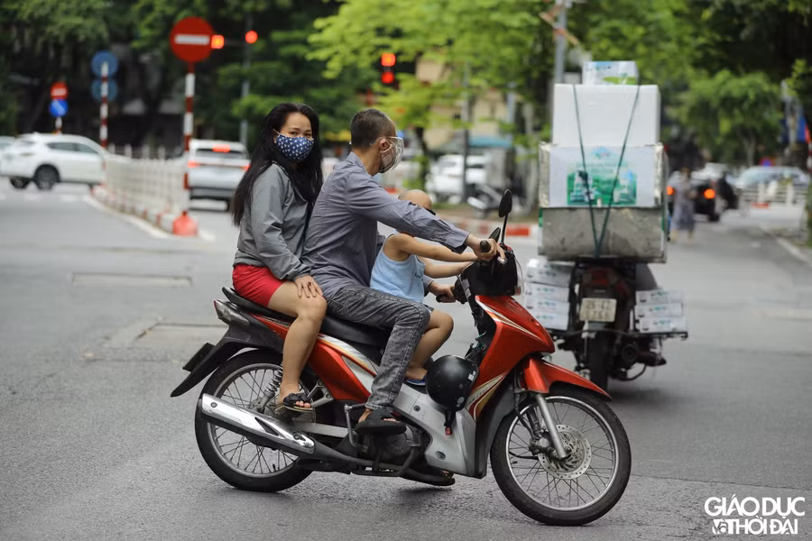 Phương tiện đã quay đầu từ xa khi thấy chốt kiểm soát.