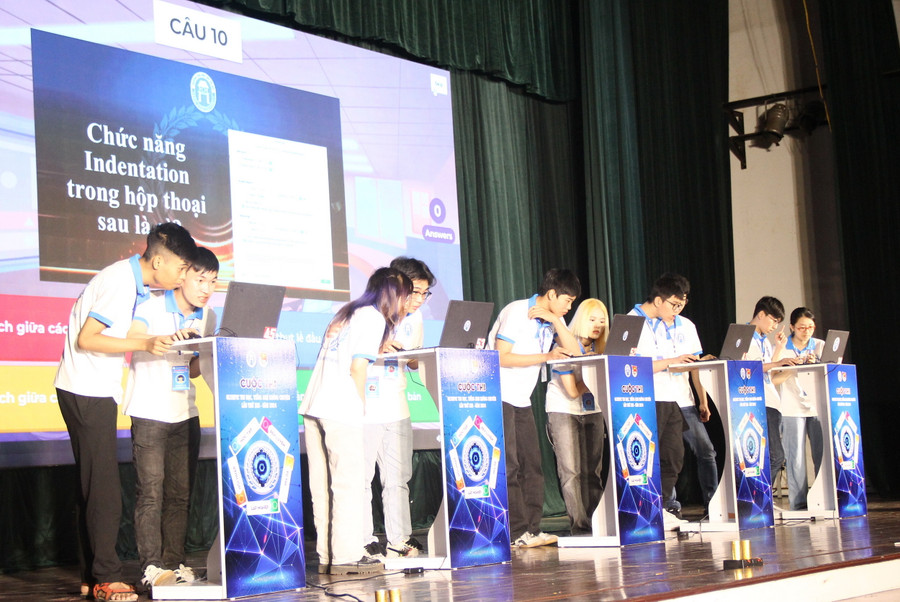 Các đội trong phần thi đấu trí. Các đội trong phần thi đấu trí.