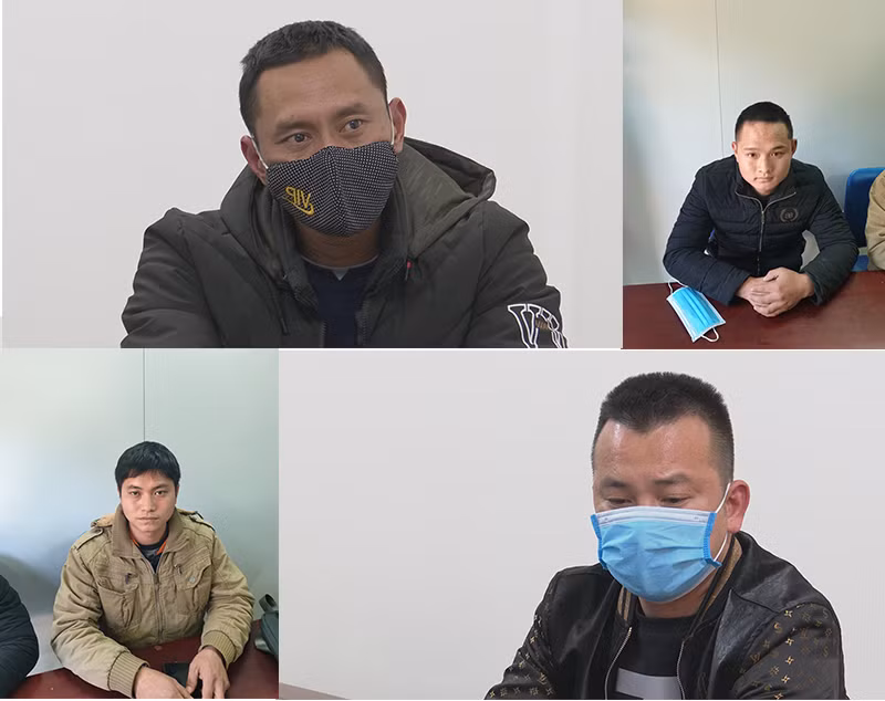 Các đối tượng trong đường dây mua bán, tàng trữ pháo trái phép bị cơ quan chức năng bắt giữ