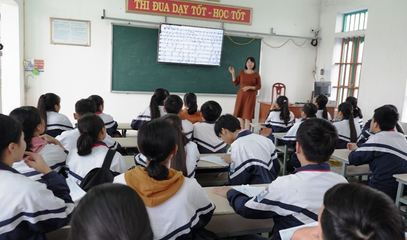 Giáo dục đổi thay từ phong trào xây dựng nông thôn mới