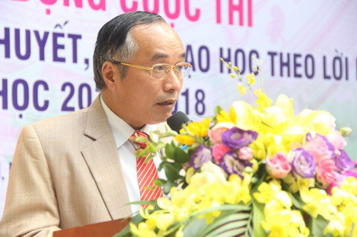 Ông Trần Trung Dũng - Giám đốc Sở GD&ĐT Hà Tĩnh: Sở GD&ĐT Hà Tĩnh sẽ tích cực hưởng ứng và nghiêm túc triển khai Cuộc thi Ông Trần Trung Dũng - Giám đốc Sở GD&ĐT Hà Tĩnh: Sở GD&ĐT Hà Tĩnh sẽ tích cực hưởng ứng và nghiêm túc triển khai Cuộc thi