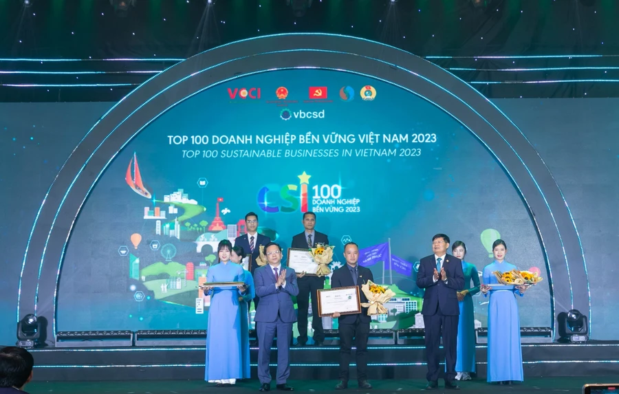 Thiên Long vào top 100 doanh nghiệp bền vững Việt nam trong 8 năm liên tiếp