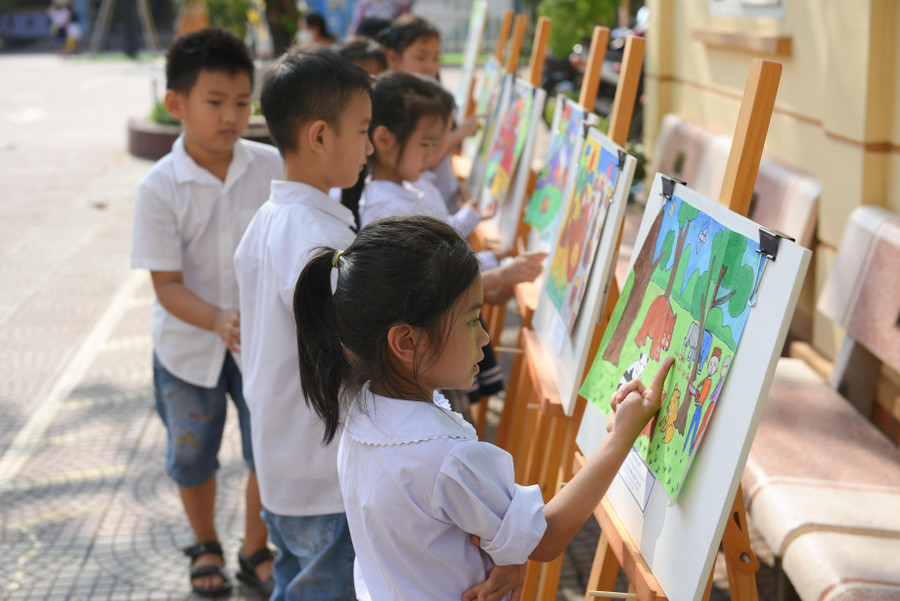 Cuộc thi vẽ tranh nâng cao nhận thức về bảo vệ gấu