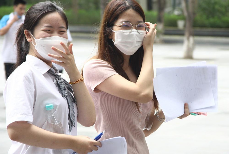 Thí sinh tham dự kỳ thi tốt nghiệp THPT 2022