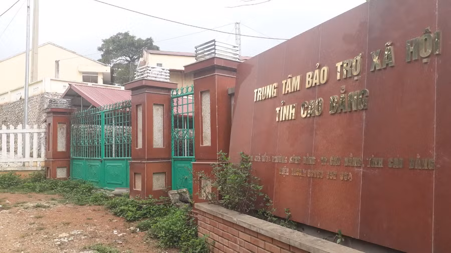 Trung tâm Bảo trợ xã hội tỉnh Cao Bằng hiện đang ở trong tình trạng hoang hóa.