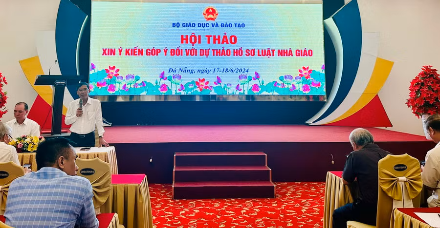 Quang cảnh hội thảo