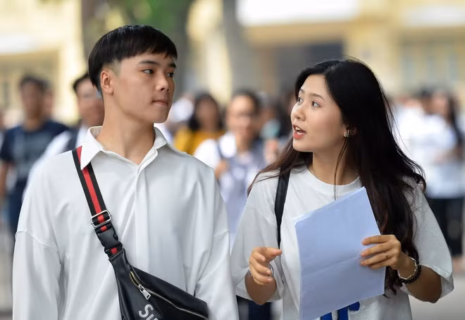 Thí sinh tham dự Kỳ thi tốt nghiệp THPT năm 2022.