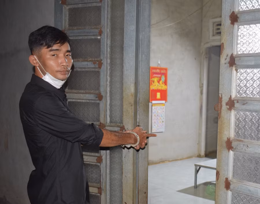 Đối tượng Lê Ngọc Trí. Ảnh: Công an tỉnh Bà Rịa – Vũng Tàu.