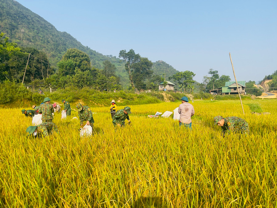 Gần đây, Đoàn thanh niên Đồn Biên phòng Hướng Lập đã tổ chức nhiều chương trình tình nguyện giúp dân, như: khắc phục đường giao thông nông thôn bị hư hỏng, xói mòn do mưa; cắt tóc miễn phí cho học sinh và trẻ em… Các hoạt động tình nguyện đã thu hút đông đảo đoàn viên, cán bộ, chiến sĩ hưởng ứng tham gia. Gần đây, Đoàn thanh niên Đồn Biên phòng Hướng Lập đã tổ chức nhiều chương trình tình nguyện giúp dân, như: khắc phục đường giao thông nông thôn bị hư hỏng, xói mòn do mưa; cắt tóc miễn phí cho học sinh và trẻ em… Các hoạt động tình nguyện đã thu hút đông đảo đoàn viên, cán bộ, chiến sĩ hưởng ứng tham gia.