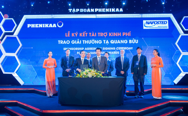 Tài trợ kinh phí trao giải thưởng Tạ Quang Bửu Tài trợ kinh phí trao giải thưởng Tạ Quang Bửu