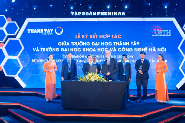 Ký kết hợp tác giữa Trường Đại học Thành Tây và Trường ĐHKH&CN Hà Nội