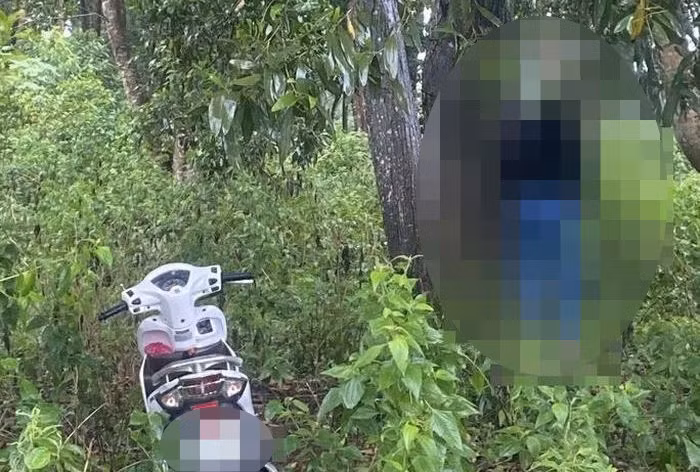 Hiện trường nơi xảy ra vụ việc.