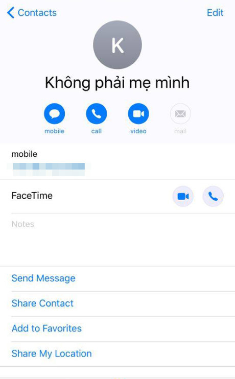 Cười nghiêng ngả với muôn kiểu đặt tên mẹ chồng trong điện thoại của con dâu - Ảnh 1 Cuoi nghieng nga voi muon kieu dat ten me chong trong dien thoai cua con dau - Anh 1