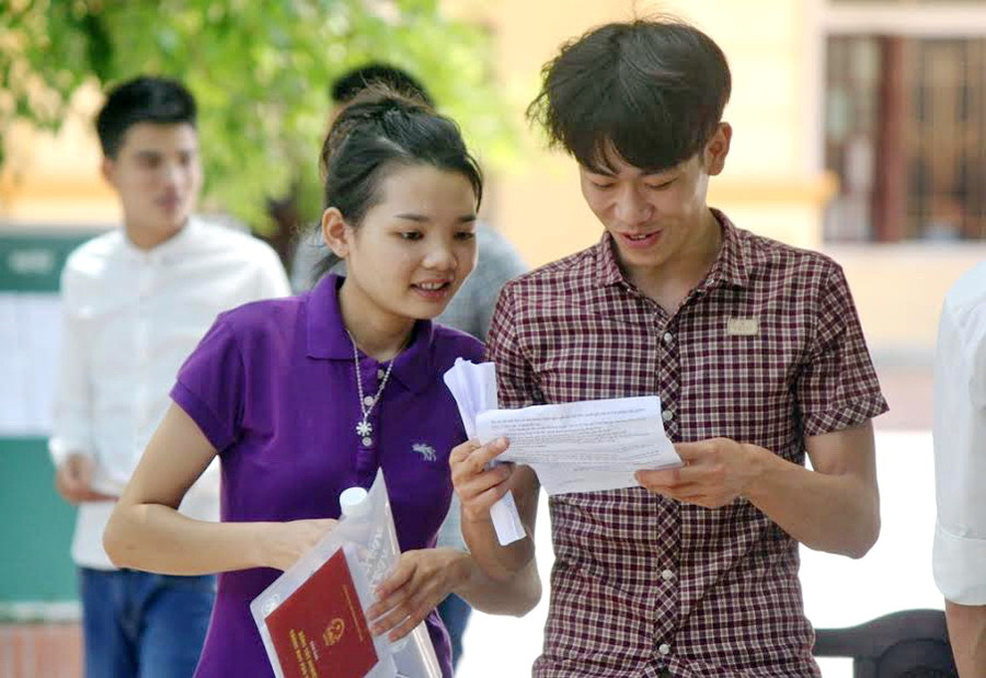Đa chiều cảm xúc buổi thi môn Hóa
