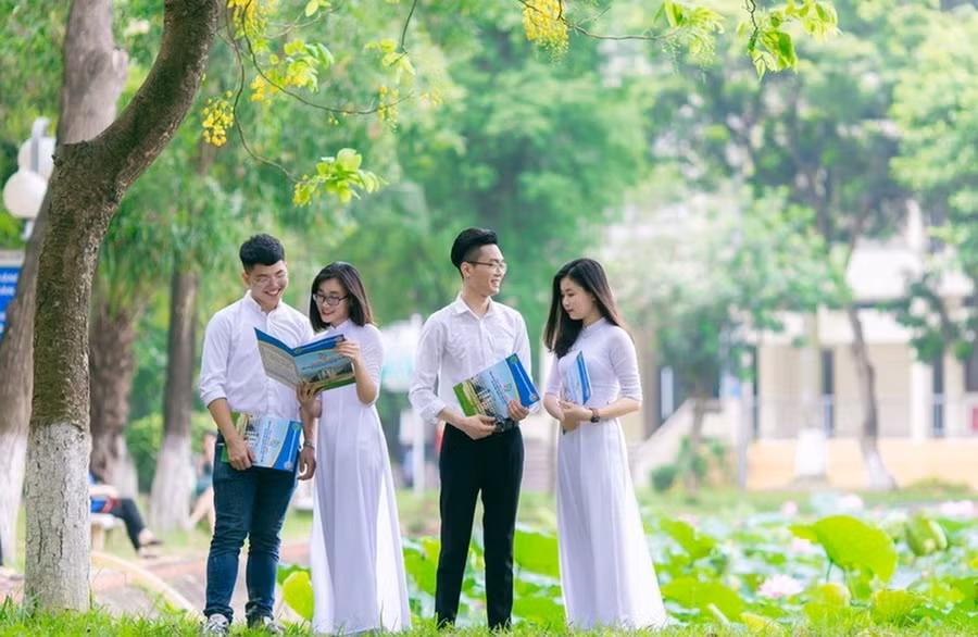 Sinh viên Học viện Nông nghiệp Việt Nam.