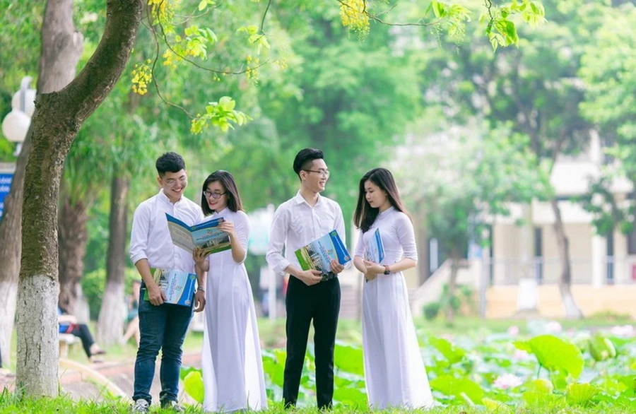 Sinh viên Học viện Nông nghiệp Việt Nam.