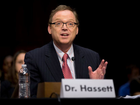 Ông Kevin Hassett làm Chủ tịch Hội đồng cố vấn kinh tế Mỹ - Ảnh 1 Ong Kevin Hassett lam Chu tich Hoi dong co van kinh te My - Anh 1