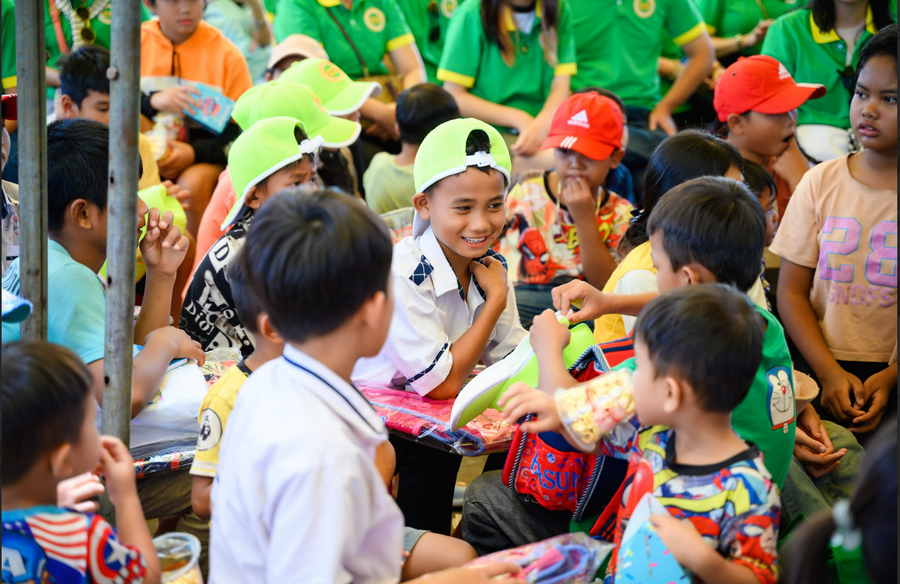 Niềm vui của học sinh trên địa bàn xã Ea Uy, huyện Krông Pắc (ảnh: TT). Niềm vui của học sinh trên địa bàn xã Ea Uy, huyện Krông Pắc (ảnh: TT).