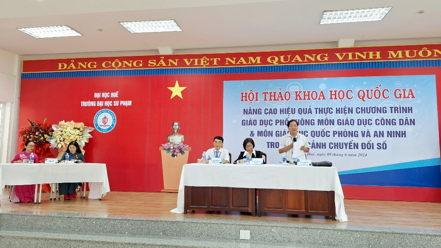 Việc đánh giá, nâng cao hiệu quả thực hiện chương trình giáo dục phổ thông môn GDCD và môn GDQP&AN trong bối cảnh chuyển đổi số là cần thiết. Việc đánh giá, nâng cao hiệu quả thực hiện chương trình giáo dục phổ thông môn GDCD và môn GDQP&AN trong bối cảnh chuyển đổi số là cần thiết.