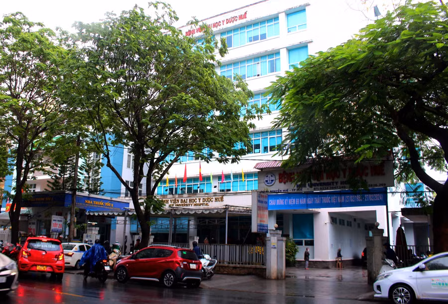 Bệnh viện Trường Đại học Y – Dược Huế. (Ảnh: T.N)