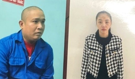 Vợ chồng Mai Anh Tuấn "chó Hạm" và Nguyễn Thị Lan. Vợ chồng Mai Anh Tuấn "chó Hạm" và Nguyễn Thị Lan.