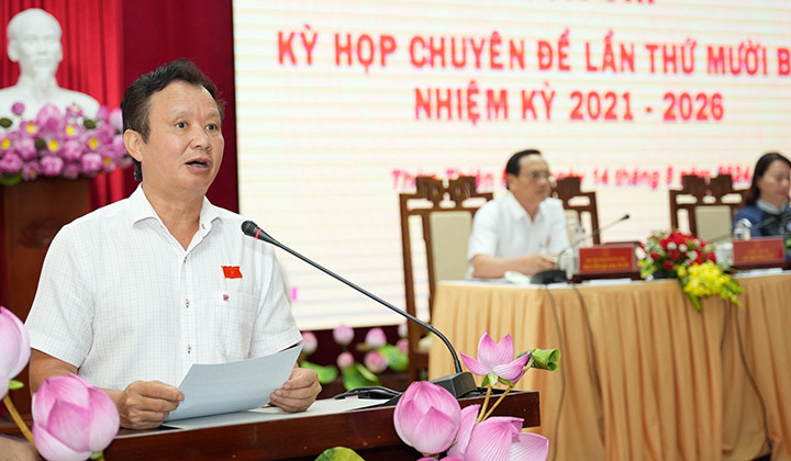 Ông Lê Trường Lưu, Chủ tịch HĐND tỉnh, Bí thư Tỉnh ủy Thừa Thiên Huế. (Ảnh: UBND TTH)