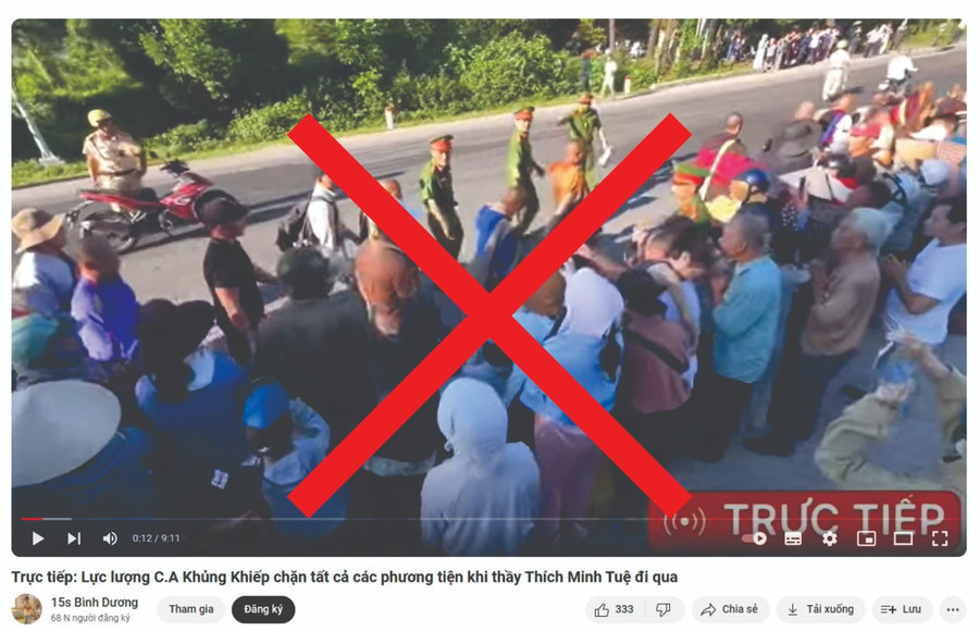 Các bài viết sai sự thật của ông N.V.T. Các bài viết sai sự thật của ông N.V.T.