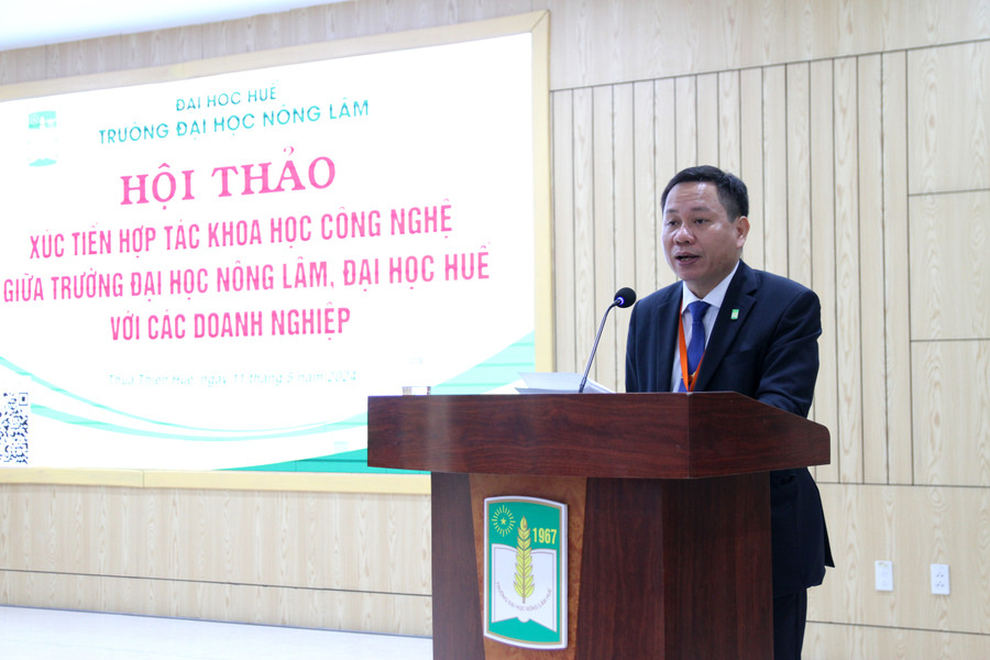 Hiệu trưởng ĐH Nông Lâm, ĐH Huế - PGS.TS Trần Thanh Đức cho biết, việc liên kết với các địa phương, doanh nghiệp trong nghiên cứu khoa, chuyển giao công nghệ bước đầu đã có những kết quả rất tích cực khi đã có 35 hợp đồng với giá trị 6,5 tỷ đồng được chuyển giao thành công.