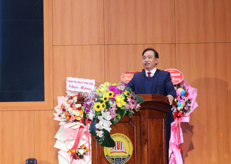 PGS.TS Đoàn Đức Lương, Bí thư Đảng ủy, Hiệu trưởng nhà Trường cho biết đề án này nhằm cung cấp các thông tin tuyển sinh của Trường Đại học Luật, Đại học Huế đến xã hội, đặc biệt là phụ huynh, học sinh THPT quan tâm đến tuyển sinh Đại học của nhà Trường.