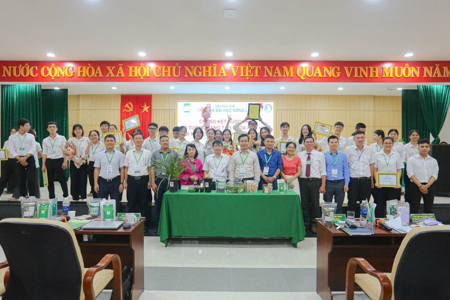 Cuộc thi thành công tốt đẹp. (Ảnh: N.H)