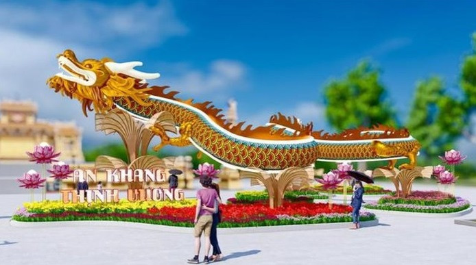 Dự kiến đây sẽ là điểm tham quan hấp dẫn trong dịp Tết ở cố đô Huế. (Ảnh: Trung tâm Công viên cây xanh Huế) Dự kiến đây sẽ là điểm tham quan hấp dẫn trong dịp Tết ở cố đô Huế. (Ảnh: Trung tâm Công viên cây xanh Huế)