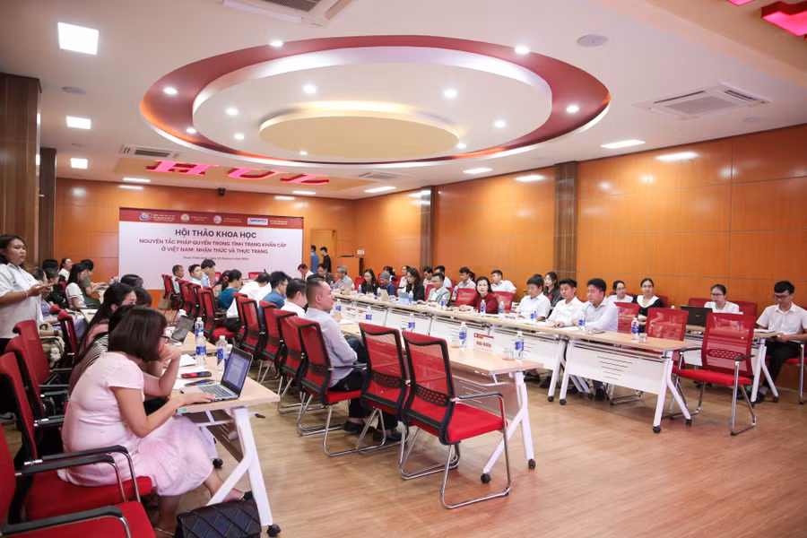 Hội thảo khoa học “Nguyên tắc pháp quyền trong tình trạng khẩn cấp ở Việt Nam: Nhận thức và thực trạng”.