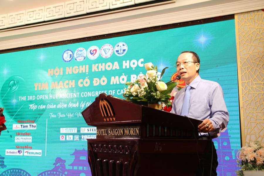 Ông Phan Quý Phương, Phó Chủ tịch UBND tỉnh Thừa Thiên Huế phát biểu chào mừng.