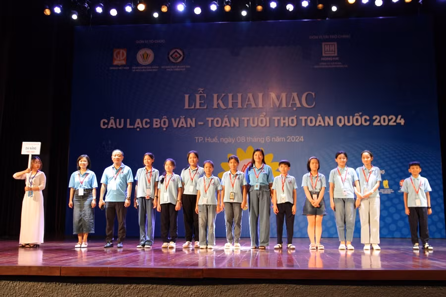 Đoàn dự thi đến từ Thành phố Đà Nẵng