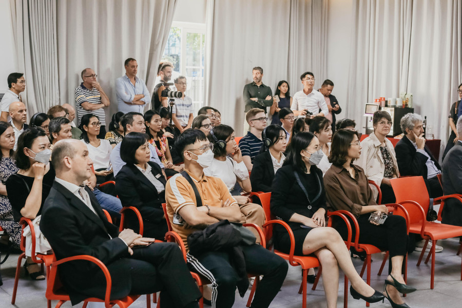 Sự kiện thảo luận về văn hóa cà phê &apos;Ý – Việt giao thoa&apos;.