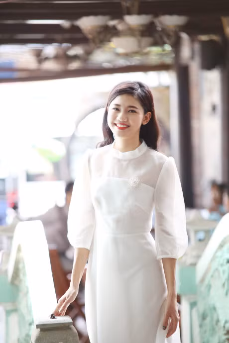 A hau Thanh Tu dien ao ba ba, hoa co gai mien Tay chinh hieu - Anh 1