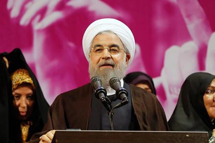 Ông Hassan Rouhani giành chiến thắng trong cuộc bầu cử Tổng thống Iran