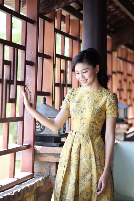 A hau Thanh Tu dien ao ba ba, hoa co gai mien Tay chinh hieu - Anh 2