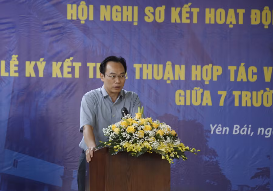 Thứ trưởng Hoàng Minh Sơn phát biểu tại sự kiện.