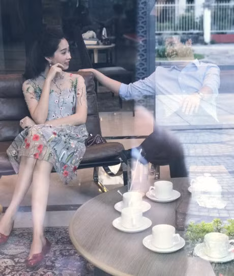 Ban trai Thu Thao bao ve nguoi yeu sau tin don boi bac - Anh 2