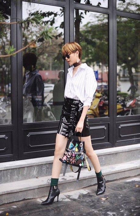 Phí Phương Anh cuốn hút nhờ thay đổi style - Ảnh 4 Phi Phuong Anh cuon hut nho thay doi style - Anh 4