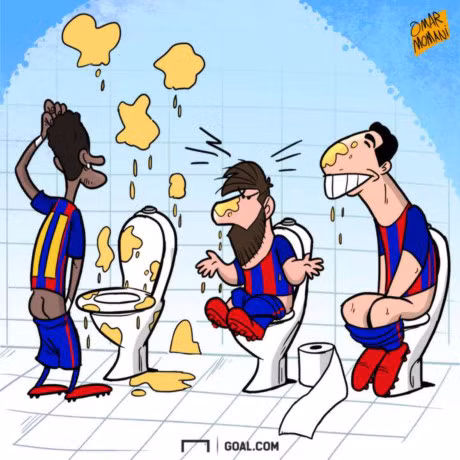 Hi hoa thoi quen khac la cua Messi va Suarez - Anh 1