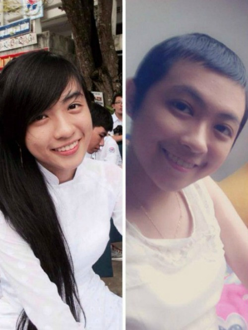 Ở tuổi 17 xinh đẹp, cô học trò giỏi giang từng đạt huy chương vàng môn văn trong hội thi Olympic 30/4 tại Vũng Tàu năm 2012, giải nhì học sinh giỏi văn cấp tỉnh và là thành viên trong đội thi học sinh giỏi văn cấp quốc gia phải chống chọi với những đợt xạ trị đau đớn kéo dài.