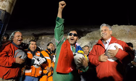 Brad Pitt có kế hoạch làm phim giải cứu các thợ mỏ Chile ảnh 2 Đây là một cuộc giải cứu lịch sử, nói lên sức sống mãnh liệt, tình đoàn kết và ý chí của con người