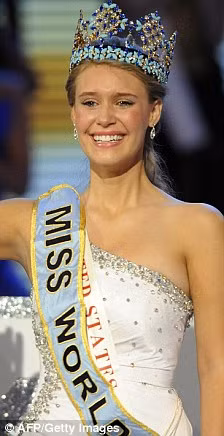 On top of the world: Miss USA Alexandria Mills, left, was crowned Miss World on Saturday but viewers were shocked that Miss Norway Mariann Birkendal, right, did not finish in the top five Read more: http://www.dailymail.co.uk/news/article-1325372/Miss-World-contest-turns-ugly-China-charged-blocking-favourite-Miss-Norway-following-diplomatic-row.html#ixzz13oJPSIVF