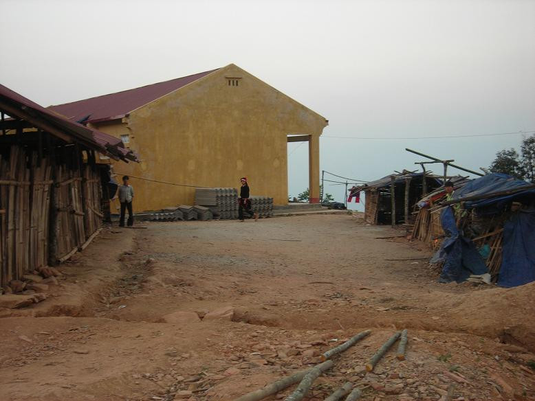 Toàn cảnh phân trường chính Phia Cọ