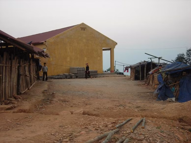 Toàn cảnh phân trường chính Phia Cọ