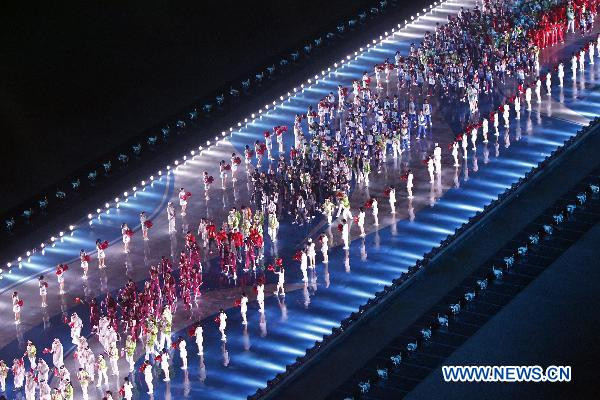 Lễ bế mạc ASIAD 16: Bữa tiệc của ánh sáng và sắc màu ảnh 4