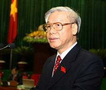 Chủ tịch Quốc hội Nguyễn Phú Trọng